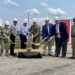 Groundbreaking ceremony at Lock and Dam 25