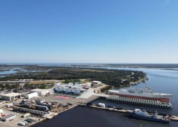 New BAE Jacksonville Shiplift is on Track to Start Ops in ’25