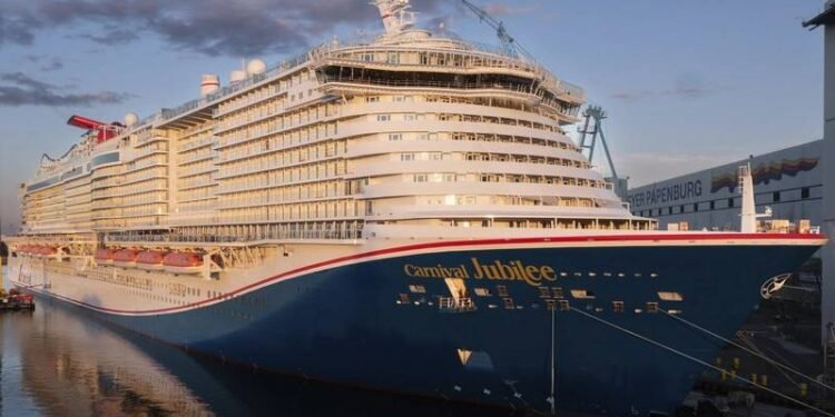 Meyer Werft Delivers Cruise Ship Carnival Jubilee