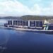 hydrogen fuel cell powered Samskip containership