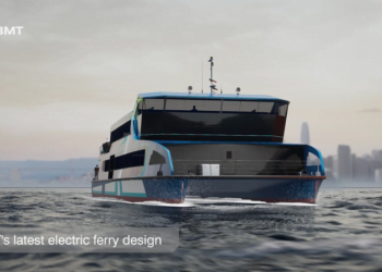 BMT Introduces Full Electric Ferry Design
