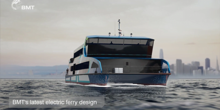 BMT Introduces Full Electric Ferry Design BMT Introduces Full Electric Ferry Design