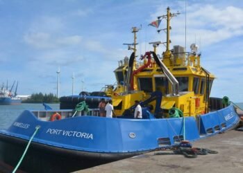 Sanmar Delivers Compact Harbor Tug to Seychelles Ports Authority