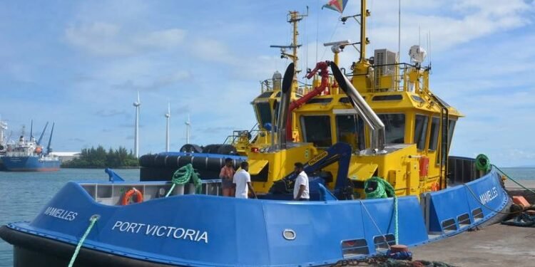 Sanmar Delivers Compact Harbor Tug to Seychelles Ports Authority
