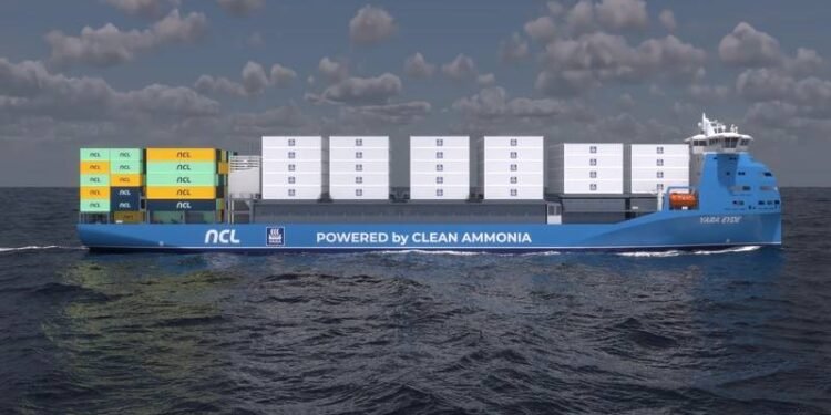 Yara Plans World’s First Ammonia-Powered Container Ship