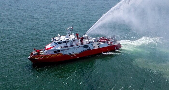 New fire and rescue boats will be larger than earlier 35 meter series
