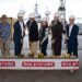 BAE Jacksonville breaks floor for $200 million Pearlson Shiplift complicated Pearlson Shiplift complex groundbreaking ceremony participants
