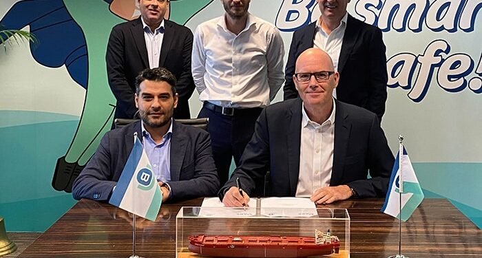 methanol fuel retrofit agreement signing ceremony