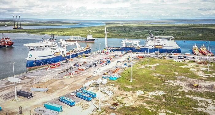 Rendering of new C-Innovation facility at Port Fourchon