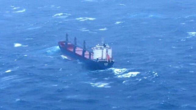 Crew Evacuated from Turkish Cargo Ship After Fire Off French Coast