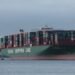 CSCL Indian Ocean Could Be Stuck For Days on Elbe River – PHOTOS