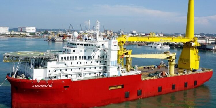 New Offshore Construction Vessel Arrested in Singapore