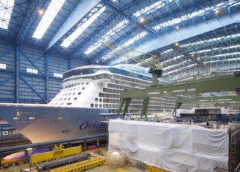 WATCH: Ovation of the Seas Float Out