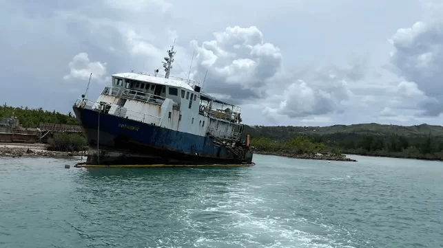 No Plans to Remove Wreck From Guam's Piti Channel