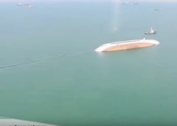 Abandoned Cruise Ship Ocean Dream Sinks Off Thailand