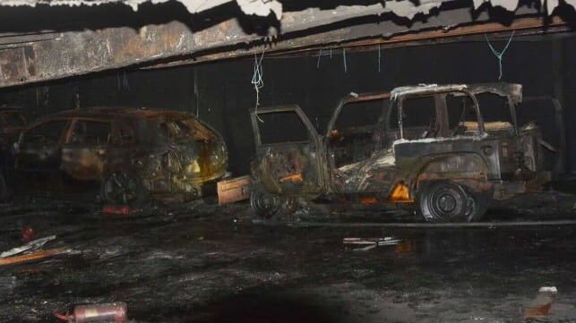 Two Firefighters Who Died Aboard Burning Con/Ro Were Lost in Smoke