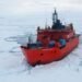 Blizzard Forces Aurora Australis Icebreaker Aground in Antarctica
