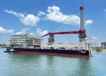 VIDEO: Allseas Inaugurates New Barge for Shallow-water Offshore Construction