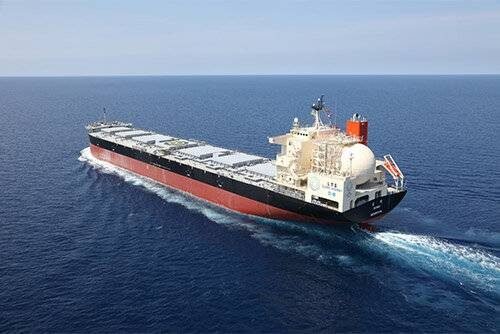 Japan: LNG-Powered Coal Carrier Starts Operation