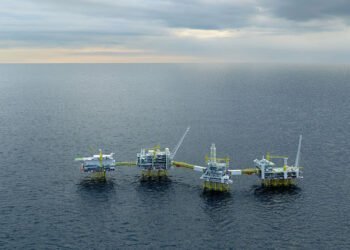 Steel Cut on Johan Sverdrup Drilling Platform