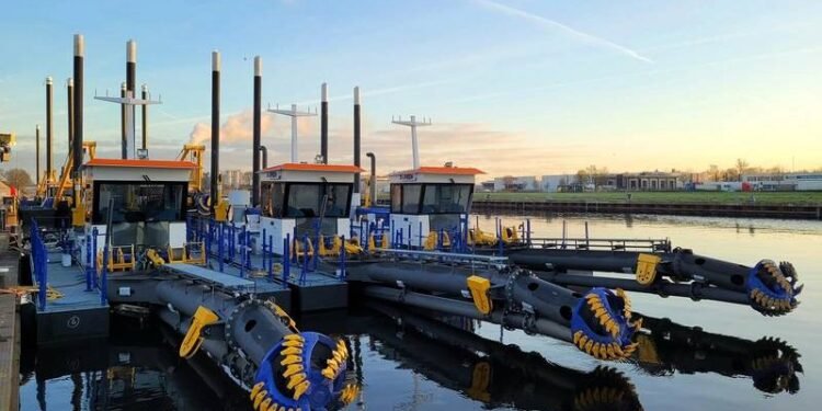 Damen Delivers Cutter Suction Dredgers to Mexico