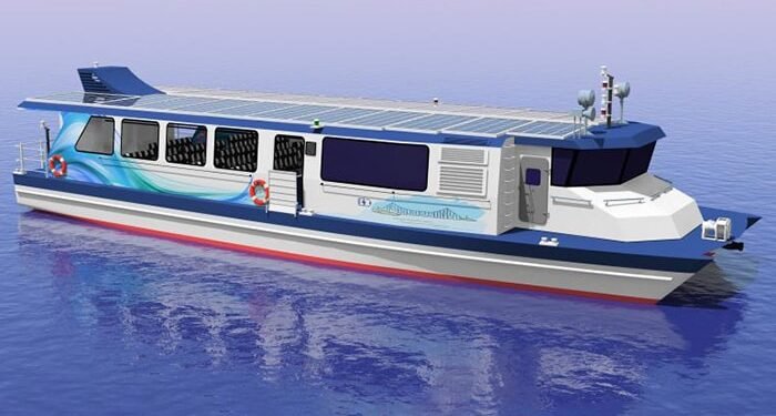 Indian fully electric ferry