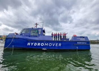 Singapore’s First Fully Electric Cargo Vessel Launched