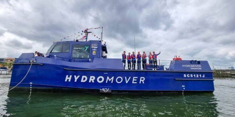 Singapore’s First Fully Electric Cargo Vessel Launched