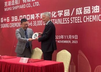 Stolt Tankers Orders Six Tankers from Wuhu Shipyard