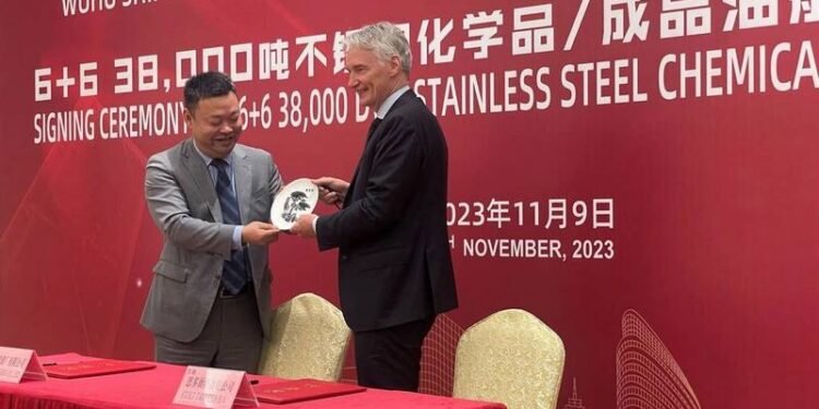 Stolt Tankers Orders Six Tankers from Wuhu Shipyard