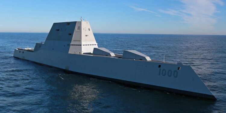 The U.S. Navy’s New $3 Billion Stealth Destroyer, PCU Zumwalt (DDG 1000), Rescues Fisherman at Sea