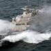 USS Milwaukee (LCS 5) during sea trials