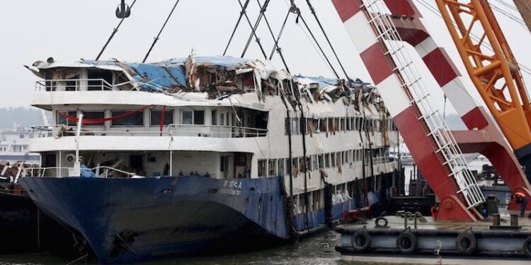 China Blames Weather for Cruise Ship Disaster as Charges Loom