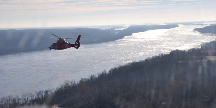 St. Louis Floodwaters Heading South
