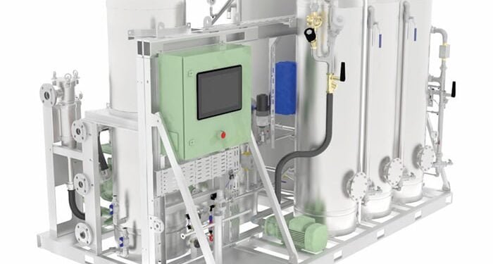 Marinfloc combined unit