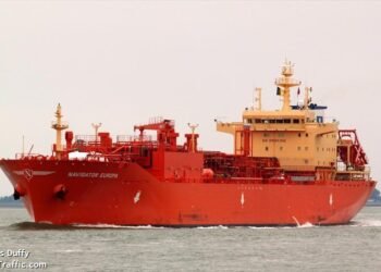 LPG Tanker Catches Fire in Houston Ship Channel