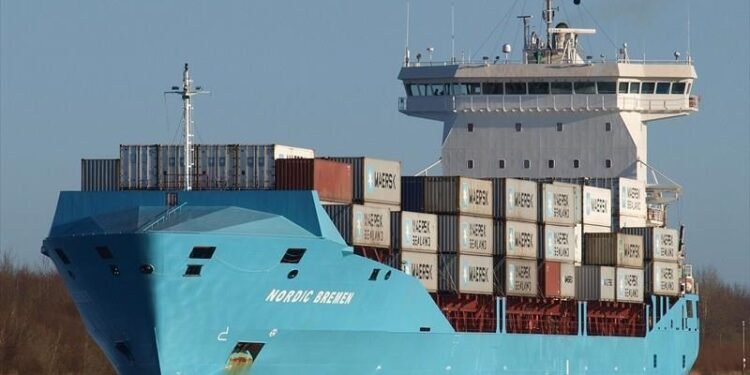 German Warship Collides With Containership in Kiel Canal
