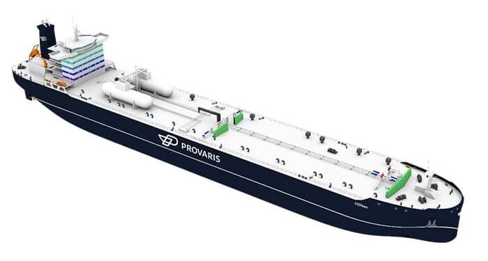 Provaris compressed LNG tankertanker
