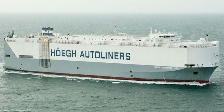 Undeclared Weapons Found on Höegh Car Carrier Inside UN Vehicles, Owner Confirms