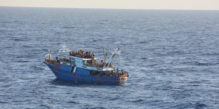 Commercial Ships Scoop Up Desperate Human Cargo