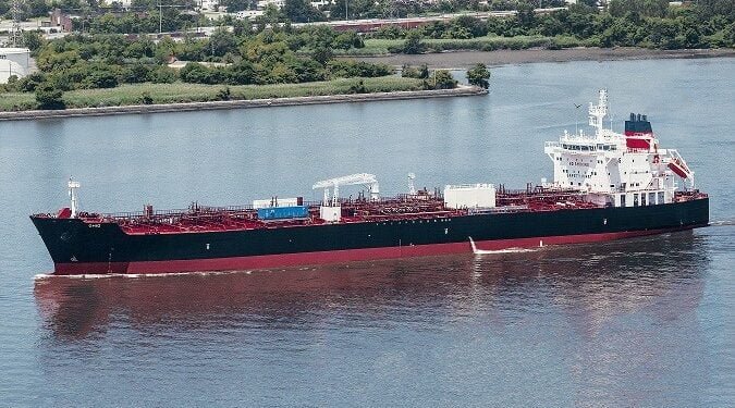 Crowley Christens First LNG-Ready Product Tanker