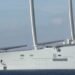 WATCH: World’s Largest Sail-Assisted Motor Yacht Makes Its Debut in Germany