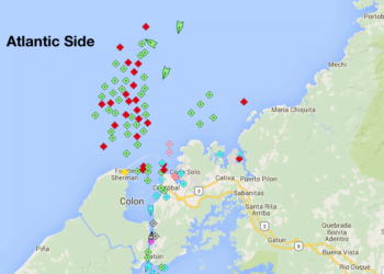 There Is a Huge Backlog of Ships Waiting to Pass Through the Panama Canal