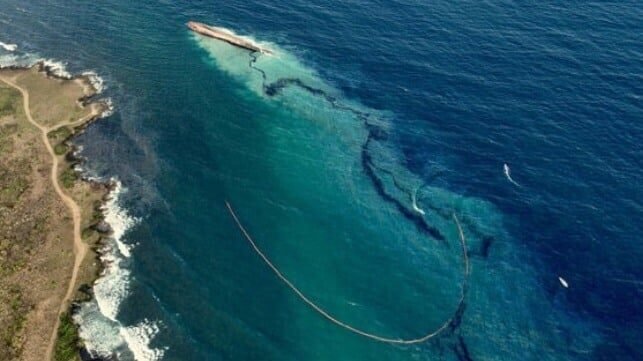 Tobago IDs Tug and Barge in Oil Spill as Search for Missing Tug Continues