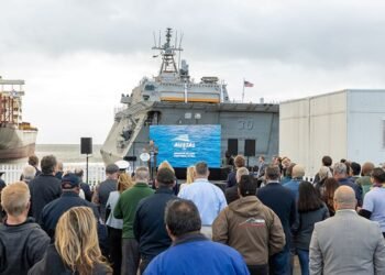 New San doego shipyard opening ceremony