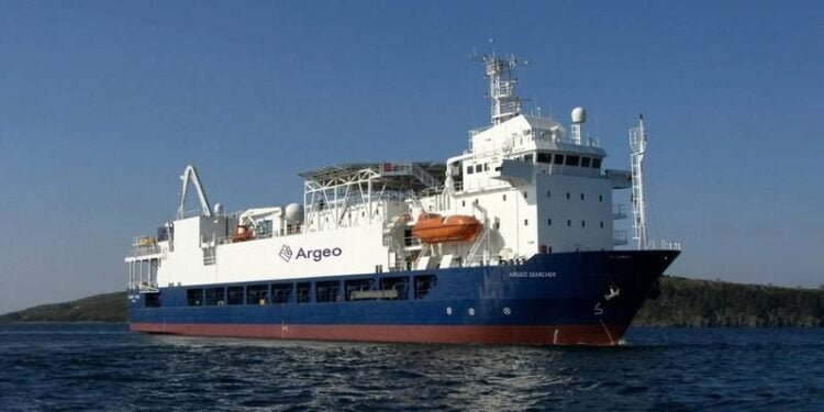 Argeo Searcher Set to Sail to Indian Ocean after Shell’s Nigeria Task Argeo Searcher Set to Sail to Indian Ocean after Shell’s Nigeria Task