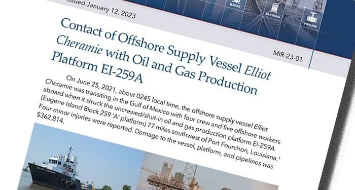 fatigue seen as cause of OSV strike
