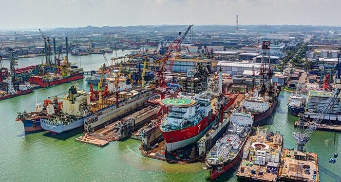 ST Engineering shipyard