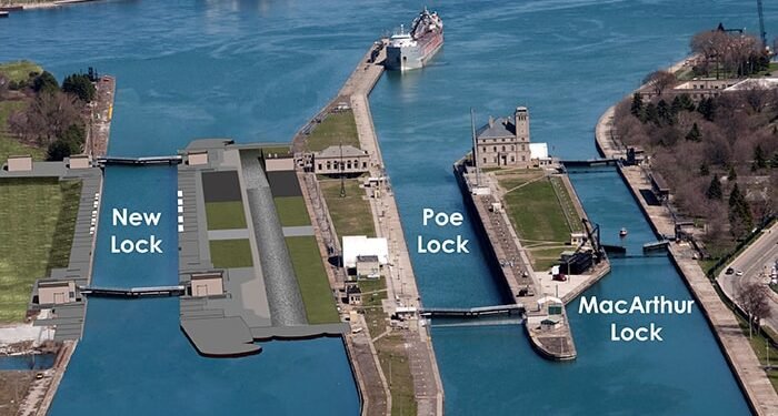 New Lock at the Soo