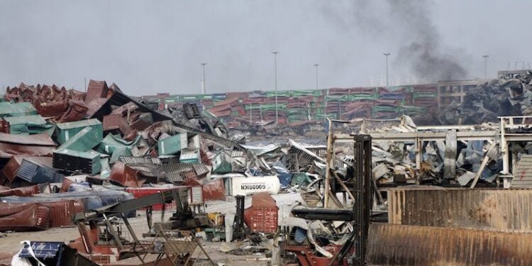 Tianjin Port Resumes Operations After Blasts